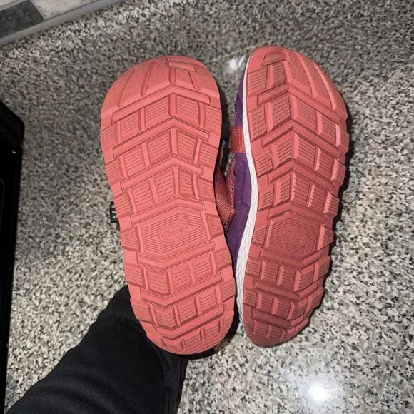 Chaco Drifter Sz 3 Girls Shoes Purple Rose JCH180391 - Picture 7 of 8